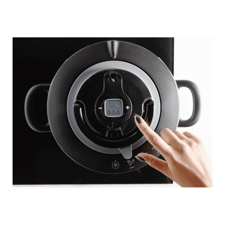 Tefal - Pressure cooker 8 l CLIPSO+ CHEF stainless steel
