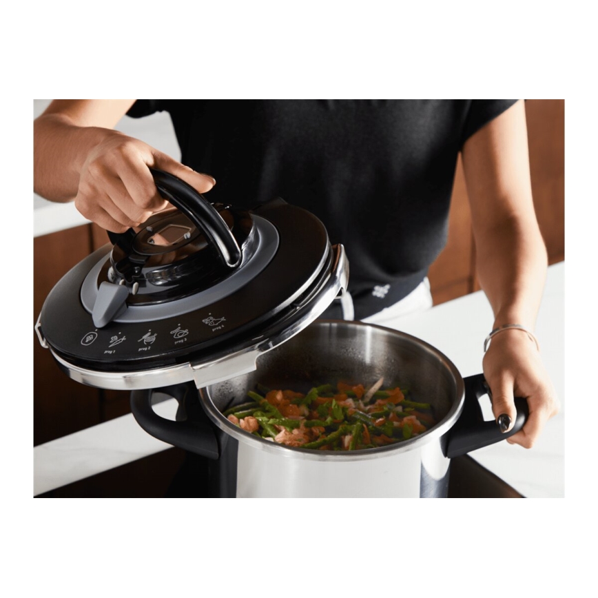 Tefal - Pressure cooker 8 l CLIPSO+ CHEF stainless steel
