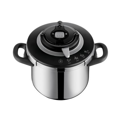 Tefal - Pressure cooker 8 l CLIPSO+ CHEF stainless steel