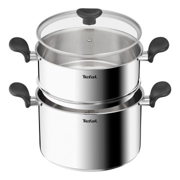 Tefal - PRIMARY 24 cm Couscous Pot with Steamer Basket