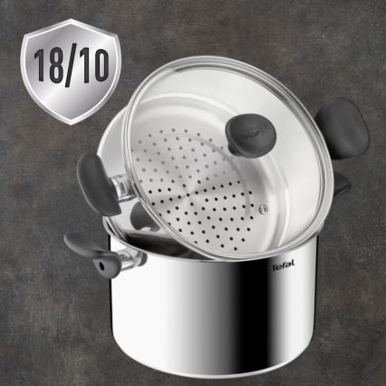 Tefal - PRIMARY 24 cm Couscous Pot with Steamer Basket