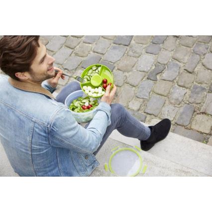 Tefal - Salad container 2,6 l MASTER SEAL TO GO green