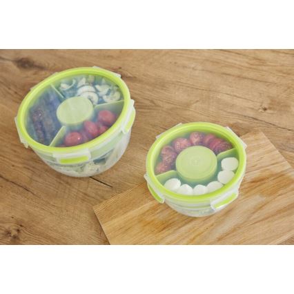 Tefal - Salad container 2,6 l MASTER SEAL TO GO green