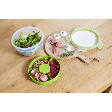 Tefal - Salad container 2,6 l MASTER SEAL TO GO green