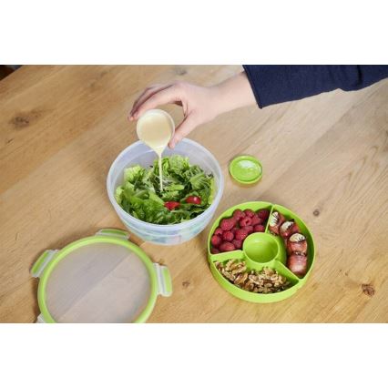 Tefal - Salad container 2,6 l MASTER SEAL TO GO green