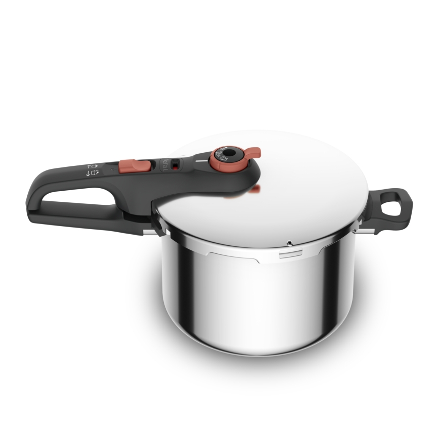 Tefal - SECURE TRENDY 6 L Pressure Cooker + INGENIO EMOTION 5-piece Set