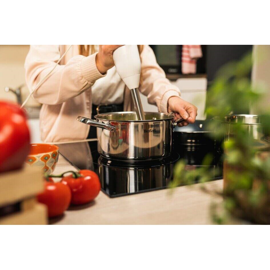 Tefal - Set of cookware 10 pcs COOK EAT stainless steel