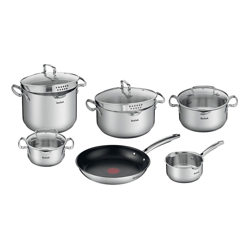 Tefal - Set of cookware 10 pcs DUETTO