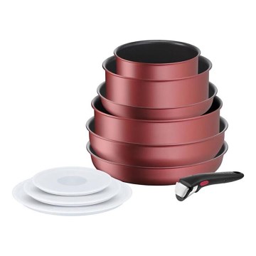 Tefal - Set of cookware 10 pcs INGENIO DAILY CHEF copper