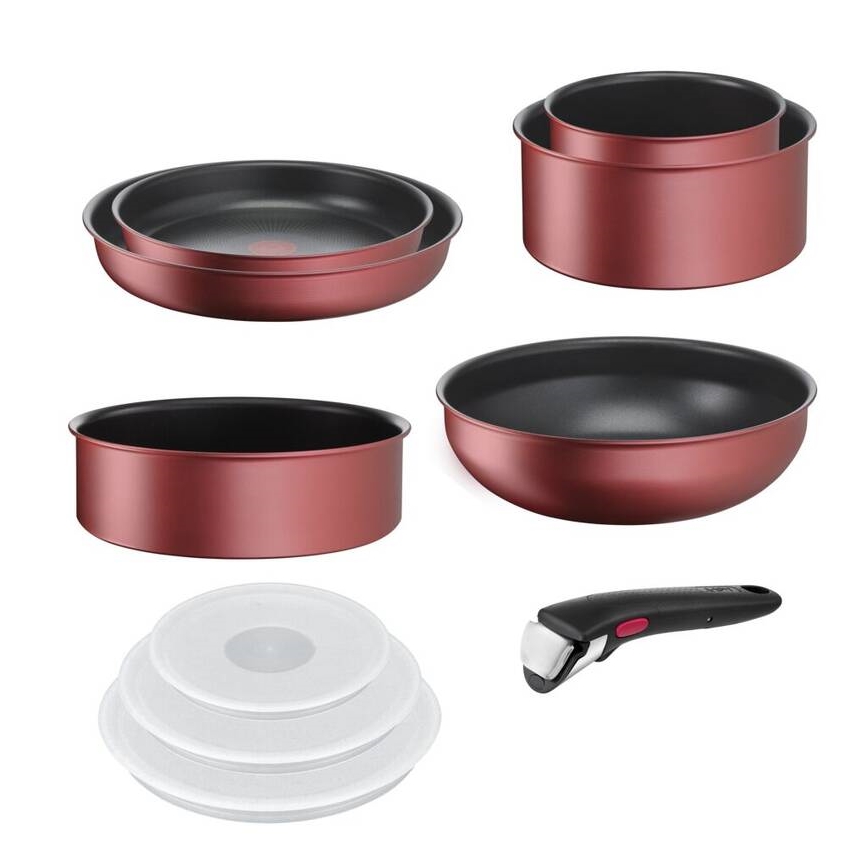 Tefal - Set of cookware 10 pcs INGENIO DAILY CHEF copper
