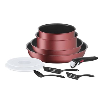 Tefal - Set of cookware 10 pcs INGENIO DAILY CHEF copper