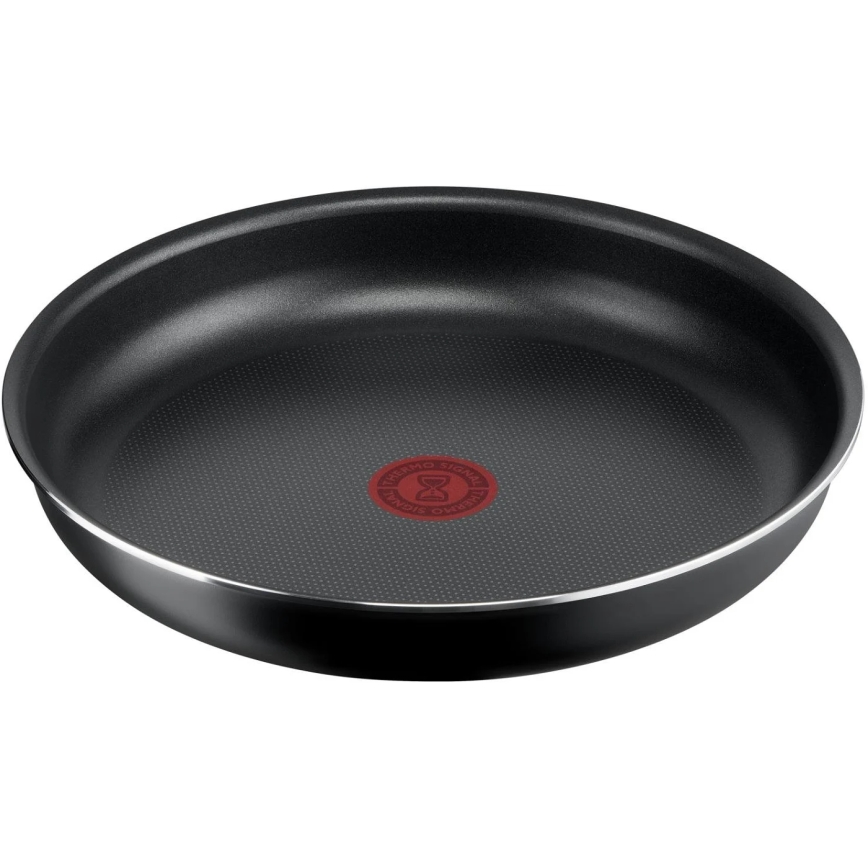Tefal - Set of cookware 10 pcs INGENIO EASY COOK & CLEAN BLACK