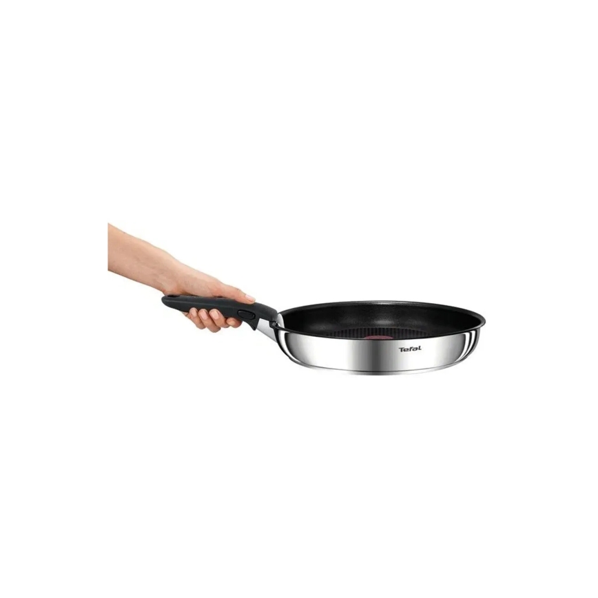 Tefal - Set of cookware 13 pcs INGENIO EMOTION stainless steel