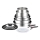 Tefal - Set of cookware 13 pcs INGENIO PREFERENCE ON stainless steel