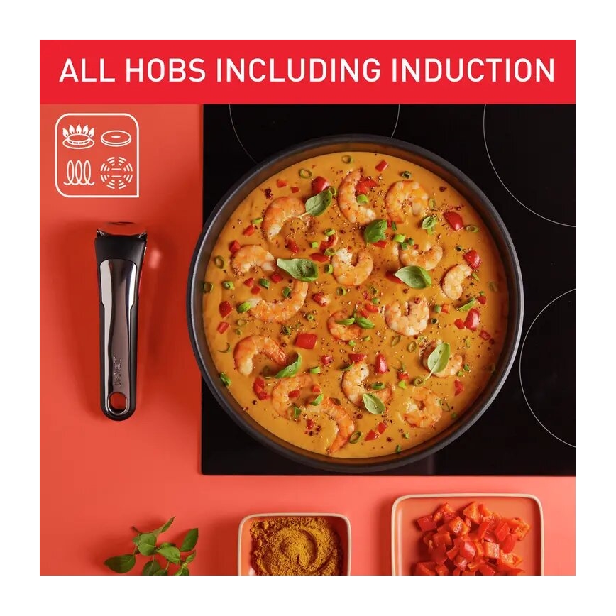 Tefal - Set of cookware 13 pcs INGENIO PREFERENCE ON stainless steel