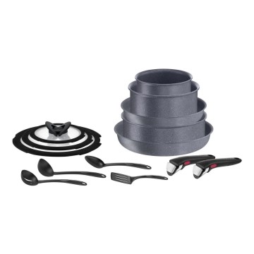 Tefal - Set of cookware 14 pcs INGENIO NATURAL FORCE