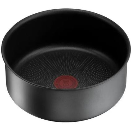 Tefal - Set of cookware 20 pcs INGENIO DAILY CHEF ON black