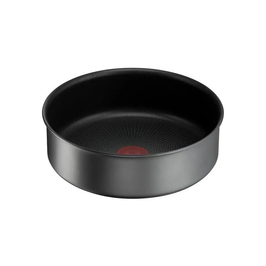 Tefal - Set of cookware 20 pcs INGENIO DAILY CHEF ON black