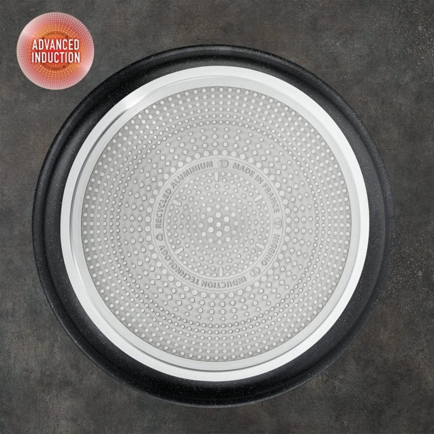 Tefal - Set of cookware 4 pcs INGENIO BLACK STONE