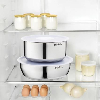 Tefal - Set of cookware 4 pcs INGENIO EMOTION stainless steel