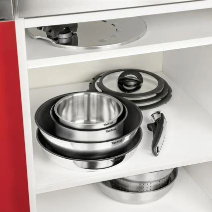 Tefal - Set of cookware 4 pcs INGENIO EMOTION stainless steel