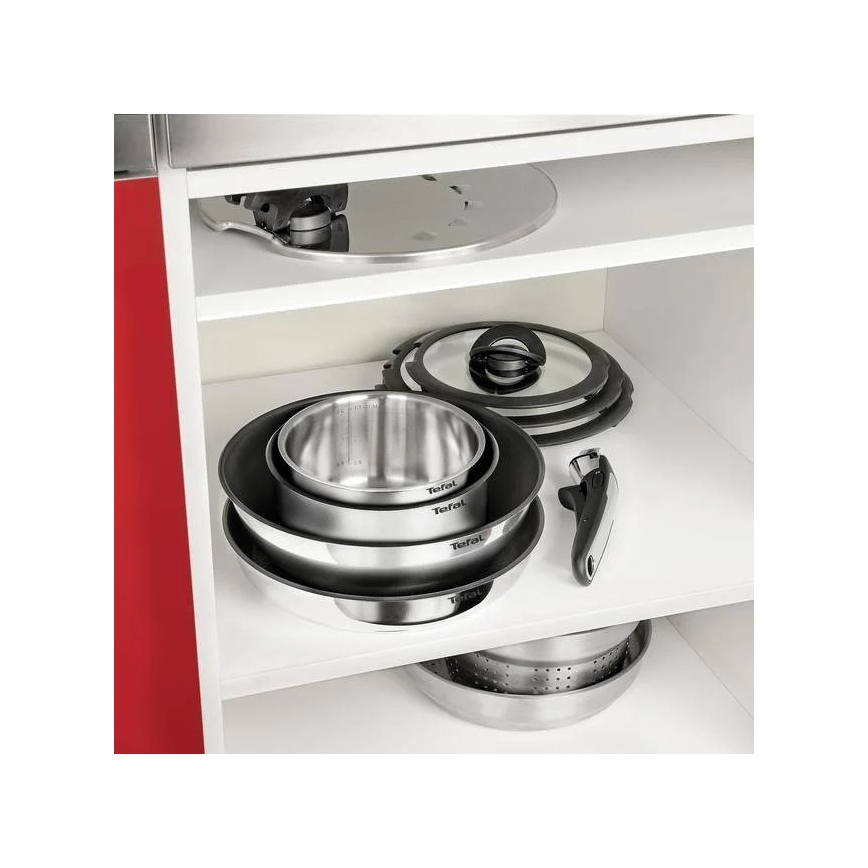 Tefal - Set of cookware 4 pcs INGENIO EMOTION stainless steel