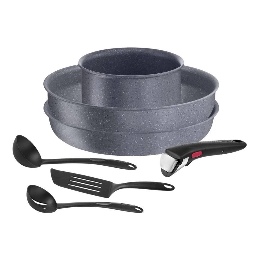 Tefal - Set of cookware 7 pcs INGENIO NATURAL FORCE