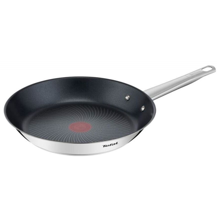 Tefal - Set of cookware 9 pcs COOK EAT stainless steel