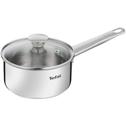 Tefal - Set of cookware 9 pcs COOK EAT stainless steel
