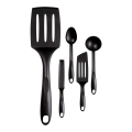 Tefal - Set of kitchen utensils 5 pcs BIENVENUE black