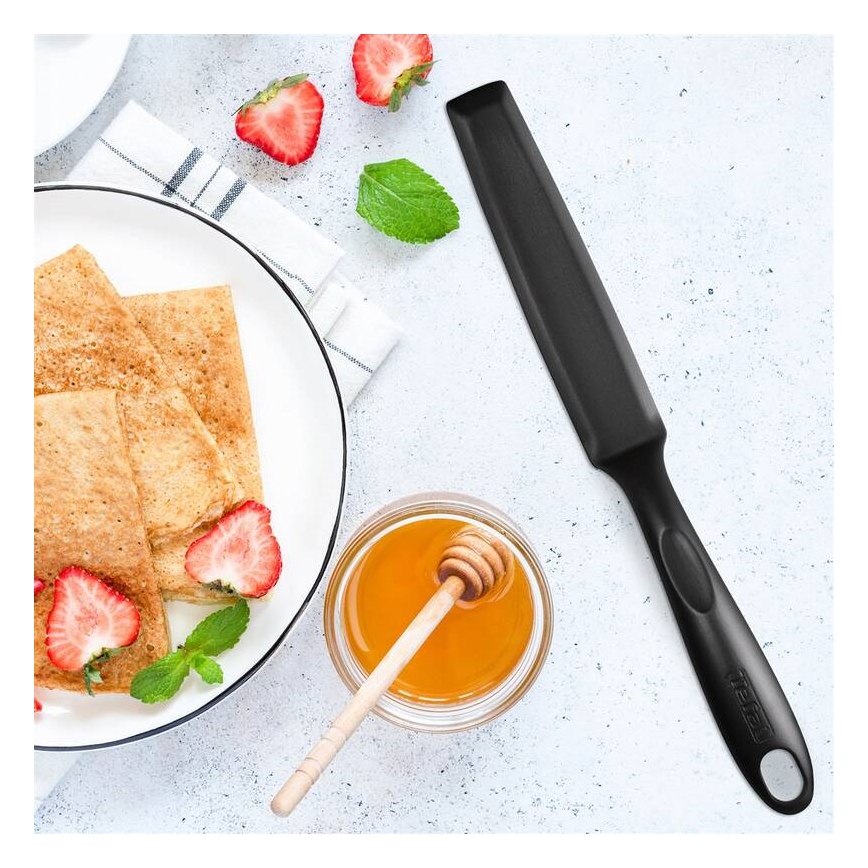 Tefal - Set of kitchen utensils 9 pcs BIENVENUE black