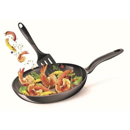Tefal - Set of kitchen utensils 9 pcs BIENVENUE black