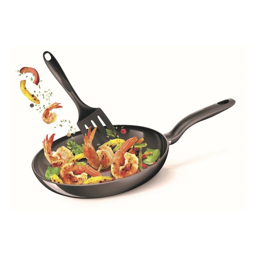 Tefal - Set of kitchen utensils 9 pcs BIENVENUE black