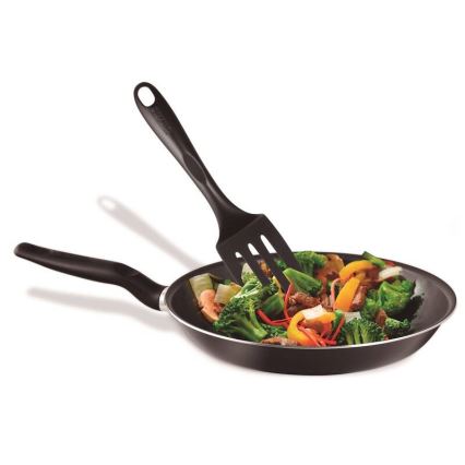 Tefal - Set of kitchen utensils 9 pcs BIENVENUE black