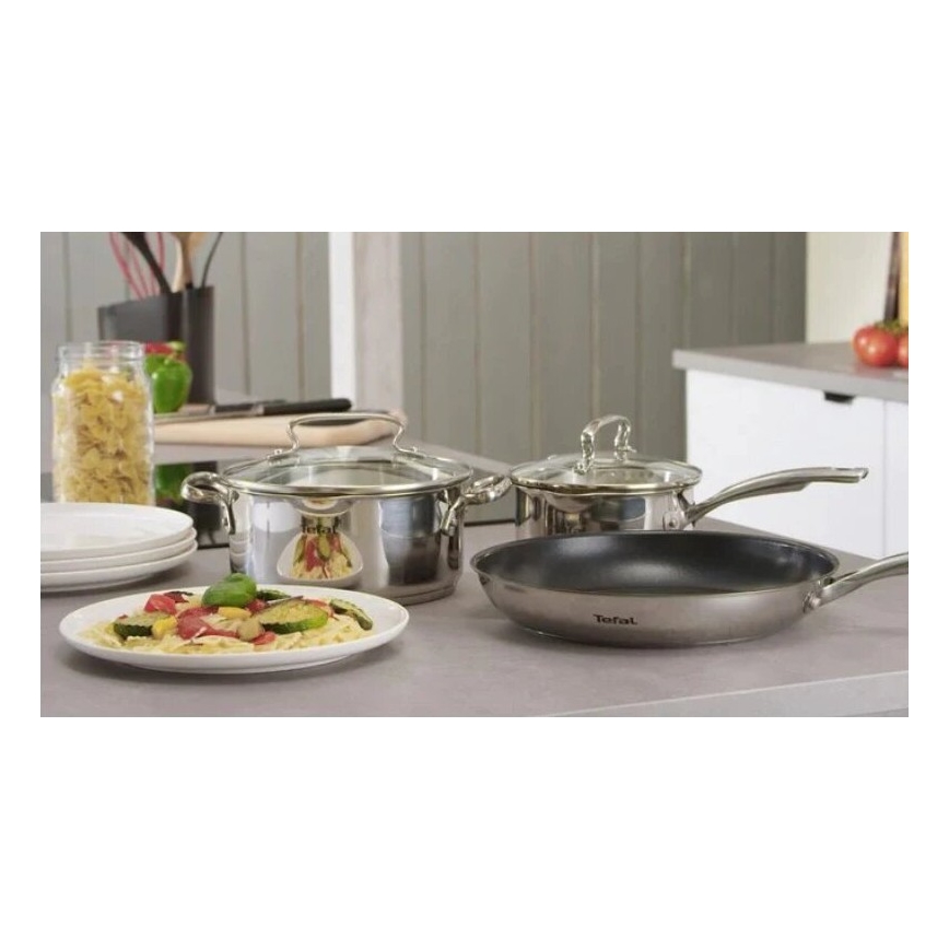 Tefal - Set of pans 3 pcs DUETTO