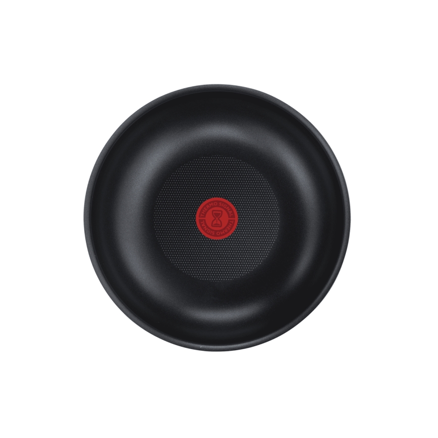 Tefal - Set of pans 3 pcs INGENIO EASY COOK & CLEAN BLACK