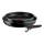 Tefal - Set of pans 3 pcs INGENIO EASY COOK & CLEAN BLACK