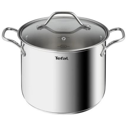 Tefal - Set of pots 10 pcs INTUITION stainless steel
