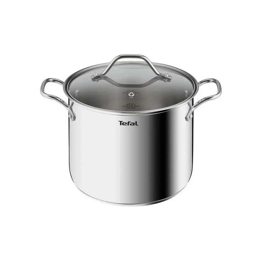 Tefal - Set of pots 10 pcs INTUITION stainless steel