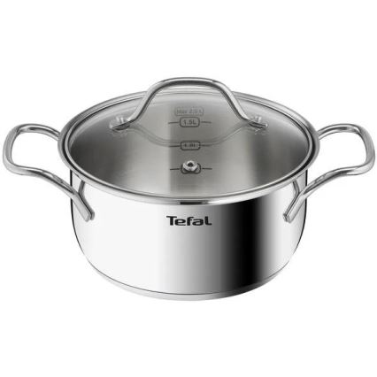 Tefal - Set of pots 10 pcs INTUITION stainless steel