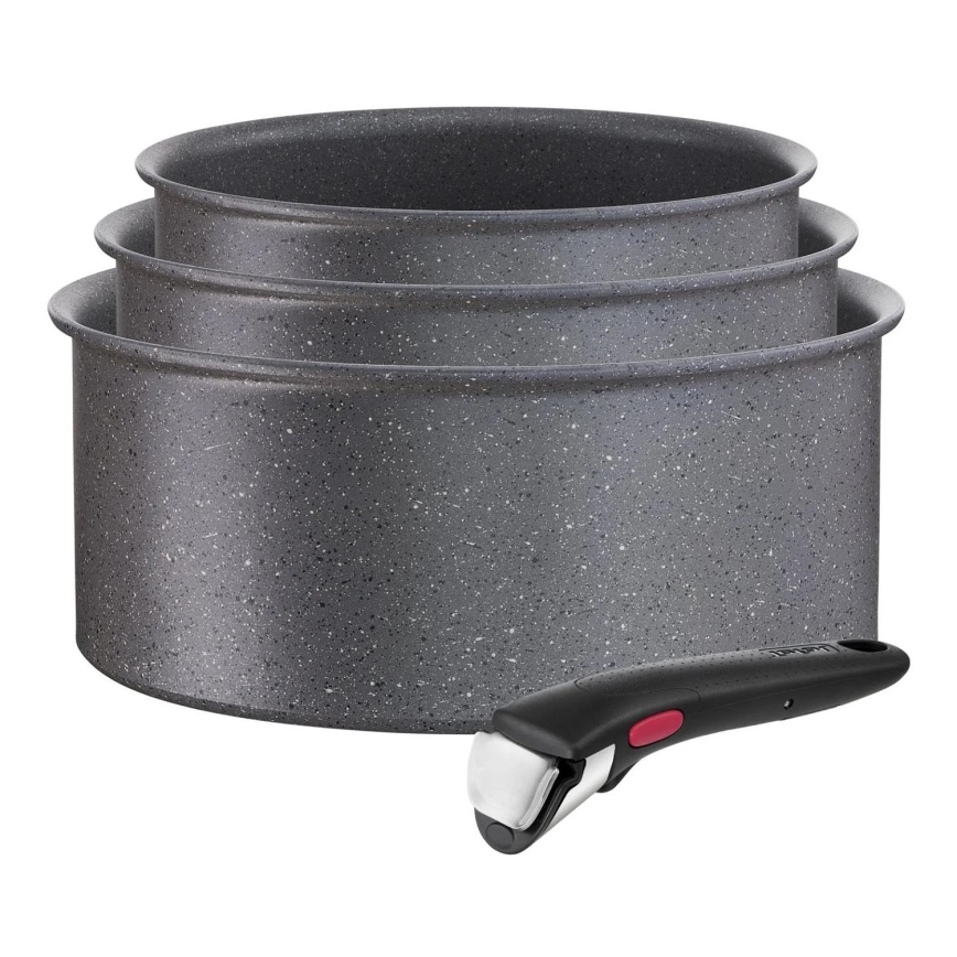 Tefal - Set of small pots 4 pcs INGENIO NATURAL FORCE
