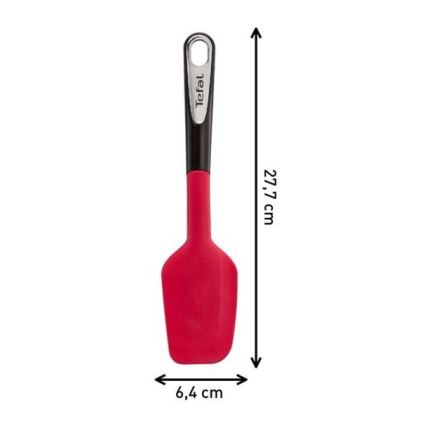 Tefal - Silicone spoon INGENIO black/red