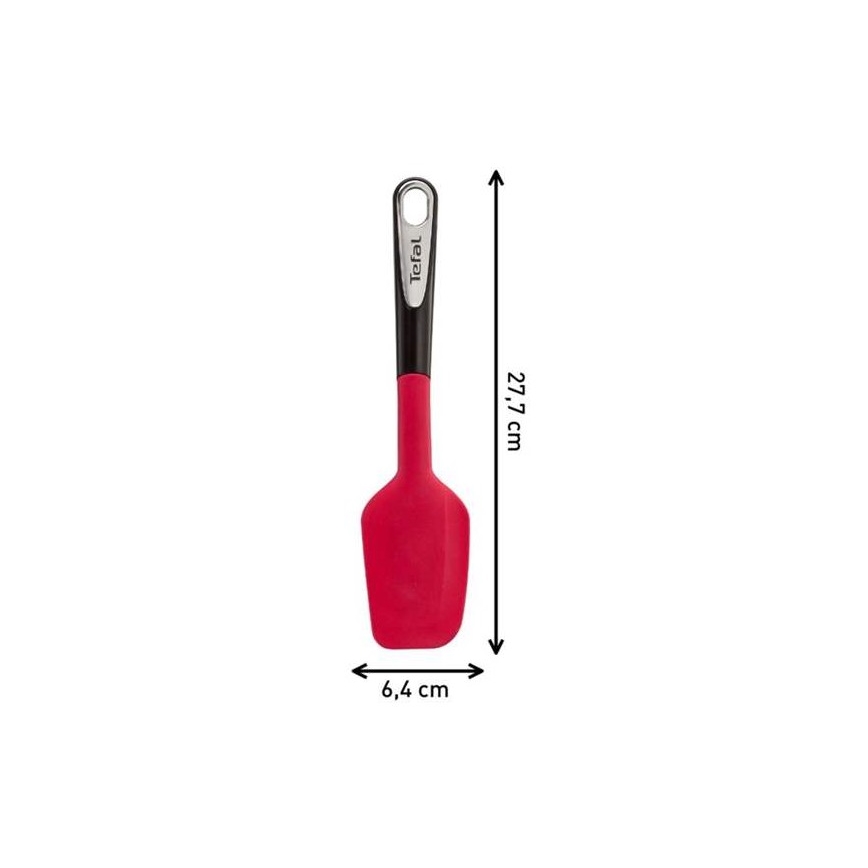Tefal - Silicone spoon INGENIO black/red
