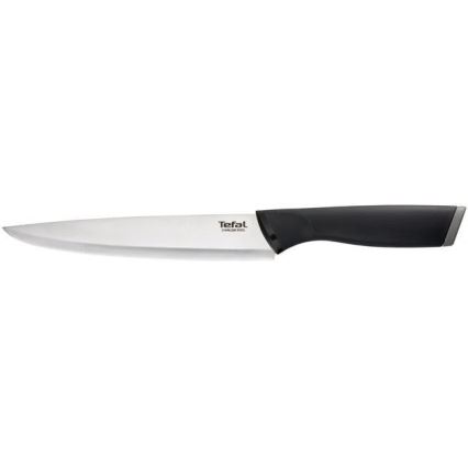 Tefal - Stainless steel carving knife COMFORT 20 cm shiny chrome/black