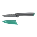 Tefal - Stainless steel carving knife FRESH KITCHEN 9 cm grey/green