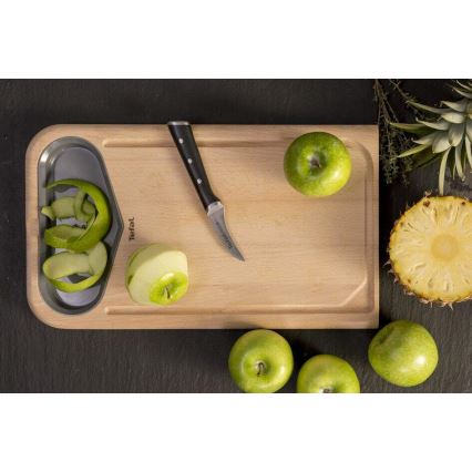 Tefal - Stainless steel carving knife ICE FORCE 7 cm shiny chrome/black