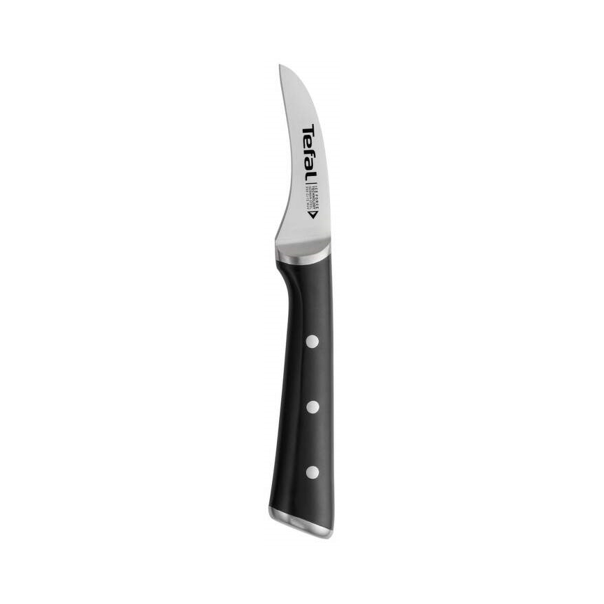 Tefal - Stainless steel carving knife ICE FORCE 7 cm shiny chrome/black