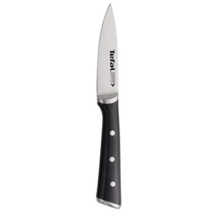 Tefal - Stainless steel carving knife ICE FORCE 9 cm shiny chrome/black