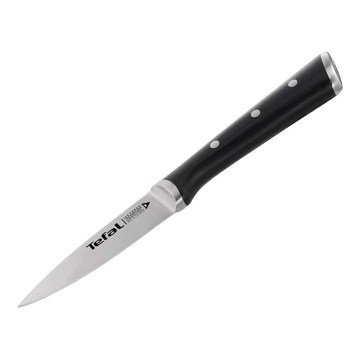 Tefal - Stainless steel carving knife ICE FORCE 9 cm shiny chrome/black