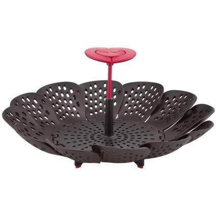 Tefal - Steaming basket INGENIO black/red